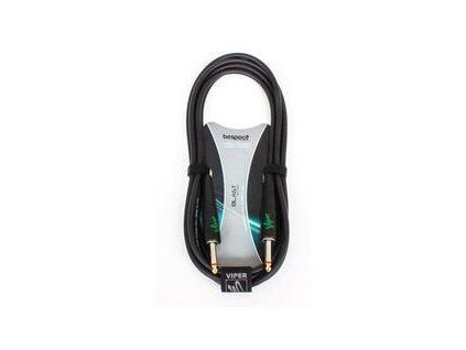 Bespeco VIPER 100 Black 100 cm Straight - Straight