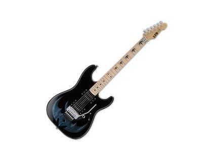ESP LTD MW-TR-1 Michael Wilton BK w/ TR-1 Single Tri-Ryche Graphic