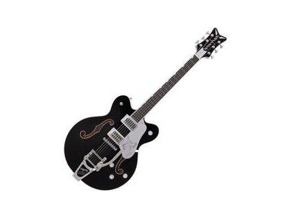 Gretsch G6636TSL Black Silver Falcon Center Block WC Black