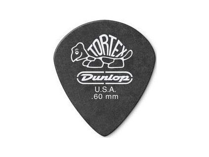 Dunlop 482R 0.60 Tortex Black Jazz Sharp