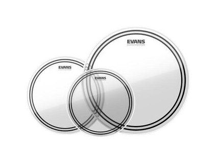 Evans EC2 Clear (10'', 12'', Drumhead Set