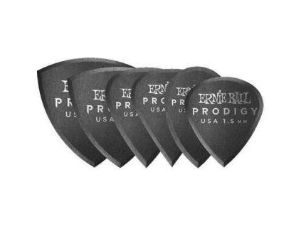 Ernie Ball Prodigy Pick 1.5 mm Black 6-Pack