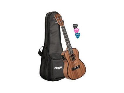 Cascha Concert Ukulele Natural