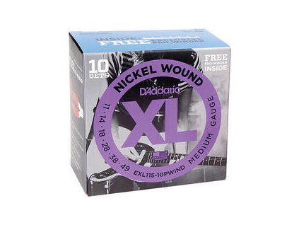 D'Addario EXL115-10P