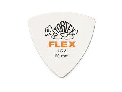 Dunlop 456R 0.60 Tortex Flex Triangle