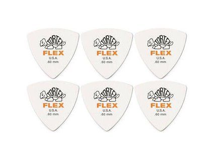 Dunlop 456R 0.60 Tortex Flex Triangle