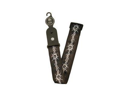 D'Addario Planet Waves Dark Side Barbed Wire Strap