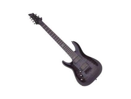 Schecter Hellraiser Hybrid Trans Black Burst Frets