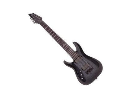 Schecter Hellraiser Hybrid Trans Black Burst Frets
