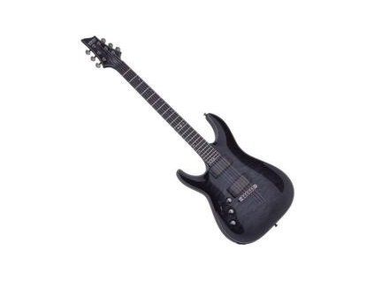 Schecter Hellraiser Hybrid Trans Black Burst Frets