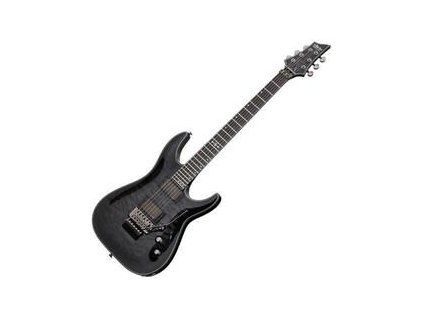 Schecter Hellraiser Hybrid Trans Black Burst Frets