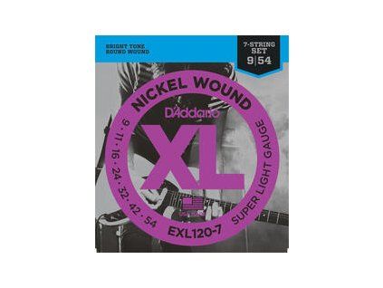 D'Addario EXL120-7