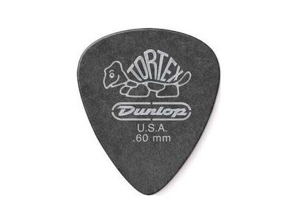 Dunlop 488R 0.60 Tortex Black Standard