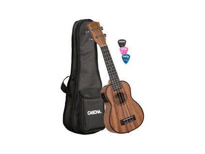 Cascha HH 2026 E Soprano Ukulele Natural