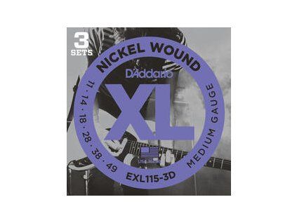 D'Addario EXL115-3D