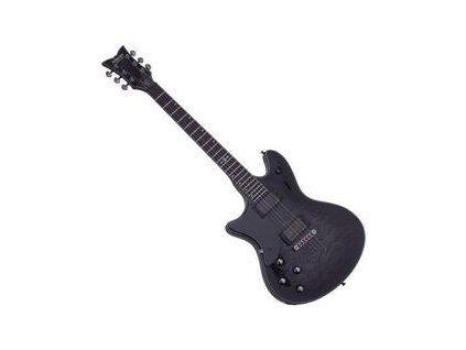 Schecter Hellraiser Hybrid Tempest Trans Black Burst