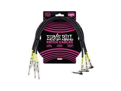 Ernie Ball P06076 Black 45 cm Straight - Angled