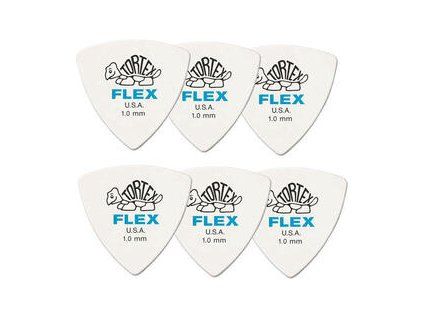 Dunlop 456P Tortex Flex Triangle Player Pack