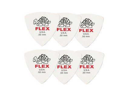 Dunlop 456P Tortex Flex Triangle Player Pack