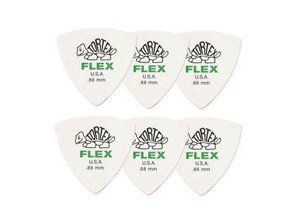 Dunlop 456P Tortex Flex Triangle Player Pack