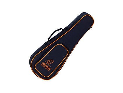 Ortega Gigbag for ukulele Black-Orange