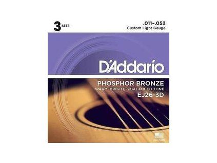 D'Addario EJ26-3D