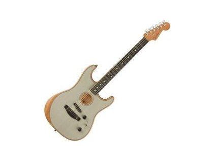 Fender American Acoustasonic Stratocaster Transparent Sonic Blue