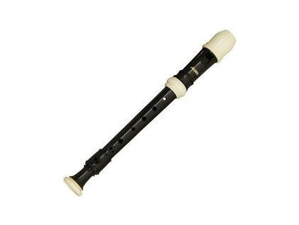 Aulos 507B Sopranino recorder F Brown