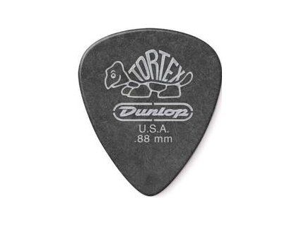 Dunlop 488R 0.88 Tortex Black Standard