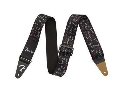 Fender 2'' Icon Strap Faded F Black