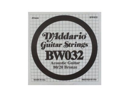 D'Addario 80/20 BRONZE Guitar string