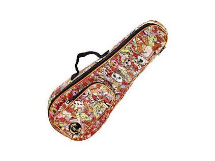 Ortega Gigbag for ukulele Voodoo Puppet Interior