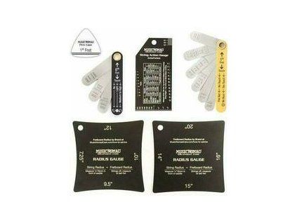 MusicNomad MN604 Precision Setup Gauge Set 6 pcs
