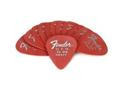 Fender 351 Dura-Tone .96 Fiesta Red 12 Pack