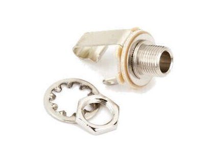 Fender 1/4'' 2-Conductor Guitar Output Jack with Mounting Hardware