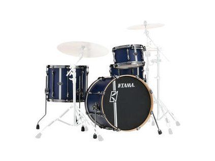 Tama ML40HZBN2 Superstar Hyper‐Drive Maple Duo Satin Blue Vertical Stripe