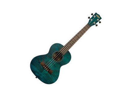 Kala KA-KA-TEM-B-W/UB-T Tenor Ukulele Blue Satin