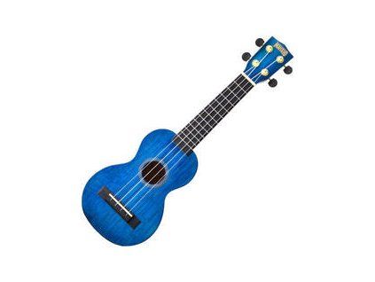 Mahalo Soprano Ukulele Transparent Blue