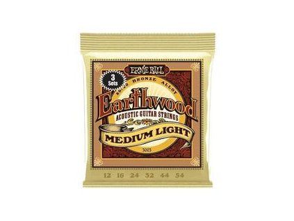 Ernie Ball Earthwood 3-Pack