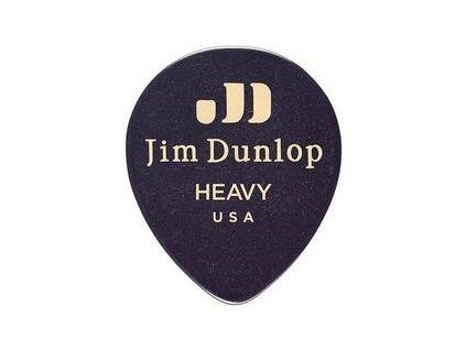 Dunlop 485R-03HV Celluloid Teardrop Black Heavy