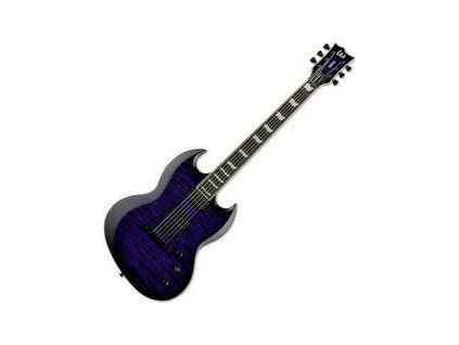 ESP LTD VIPER-1000 See Thru Purple Sunburst