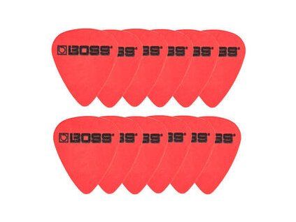 Boss BPK-12-D50 Delrin Pick .50mm Thin 12 Pack