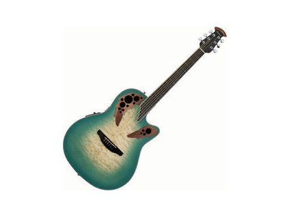 Ovation CE44X-9B Elite Plus Mint Green-Natural Burst