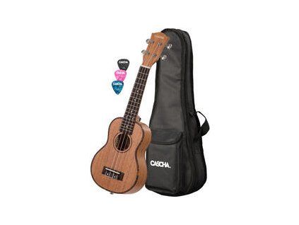 Cascha HH2026L Soprano Ukulele Natural