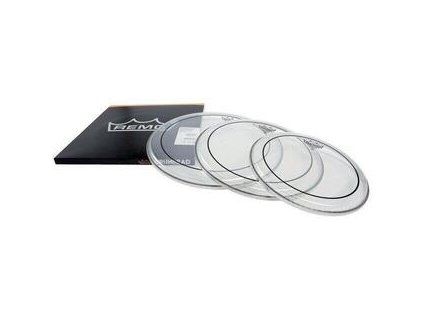 Remo Pinstripe Transparent ProPack (10", 12", 14") Drumhead Set