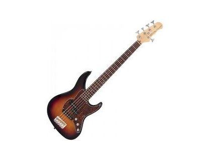 Fret King Black Label Perception 5 Bass Original Classic Burst