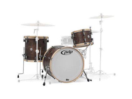 PDP by DW Concept Classic Wood Hoop Natural-Walnut-Stain Bass Drum