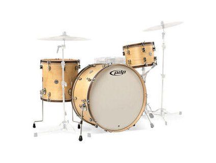 PDP by DW Concept Classic Wood Hoop Natural-Walnut-Stain Bass Drum