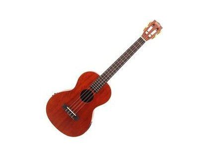 Mahalo Electric-Acoustic Ukulele Trans Brown (B-Stock) Bottom and