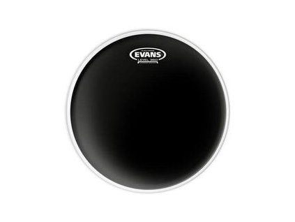 Evans Chrome Black Drum Head